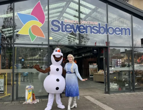 Olaf & Elsa in de Stevensbloem!