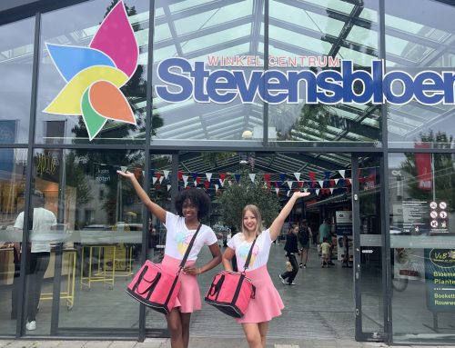 Geslaagde ijsjesactie in winkelcentrum Stevensbloem!